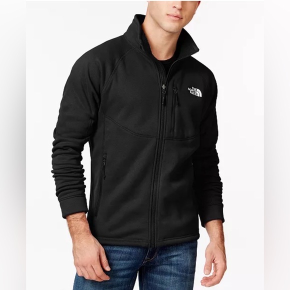 The North Face Other - The North Face Men's Medium Black Sweatshirt Fleece Full Zip Jacket Warm